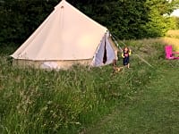 Our tent pitch Our tent pitch