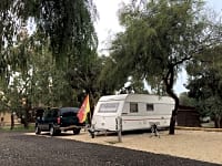 Caravan pitch Caravan pitch