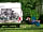 Camping La Belle Etoile: Grassy pitch for caravans