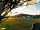 Lleithyr Farm Holiday Park: Sunset over the pitches