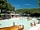 Camping Ca'Savio: The swimming pool in the pinewood is ideal also for activities as aquagym or splashdance for kids