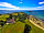 Seagull Camp: Herm's west coast and Manor Village - home to self catering and Herm's school and church