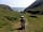 Llanungar Caravan and Camping: Cycling to the nearest cove at Porth y Rhaw