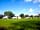 Foxdale Campsite: Blue sky and green grass