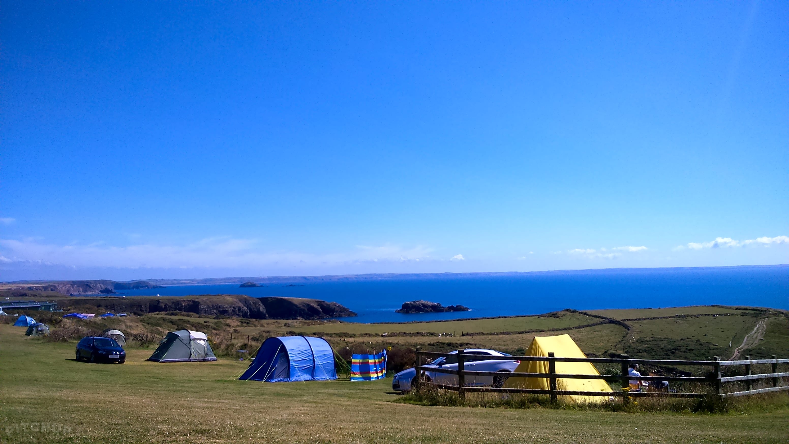 Caerfai campsite shop