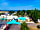 Camping Bellevue: Aerial view of the site and pools