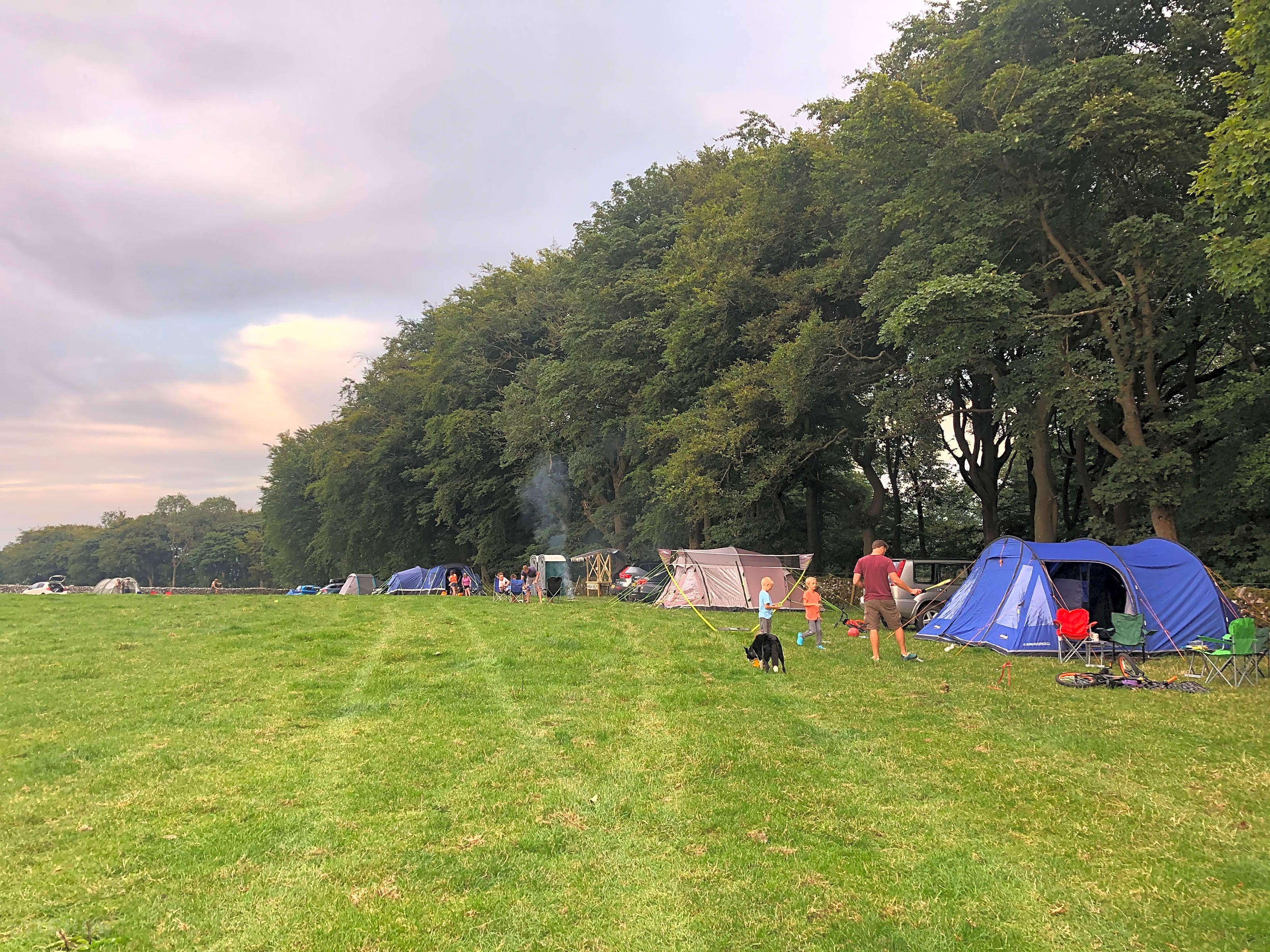 Highcliffe Farm Campsite, Buxton, Derbyshire