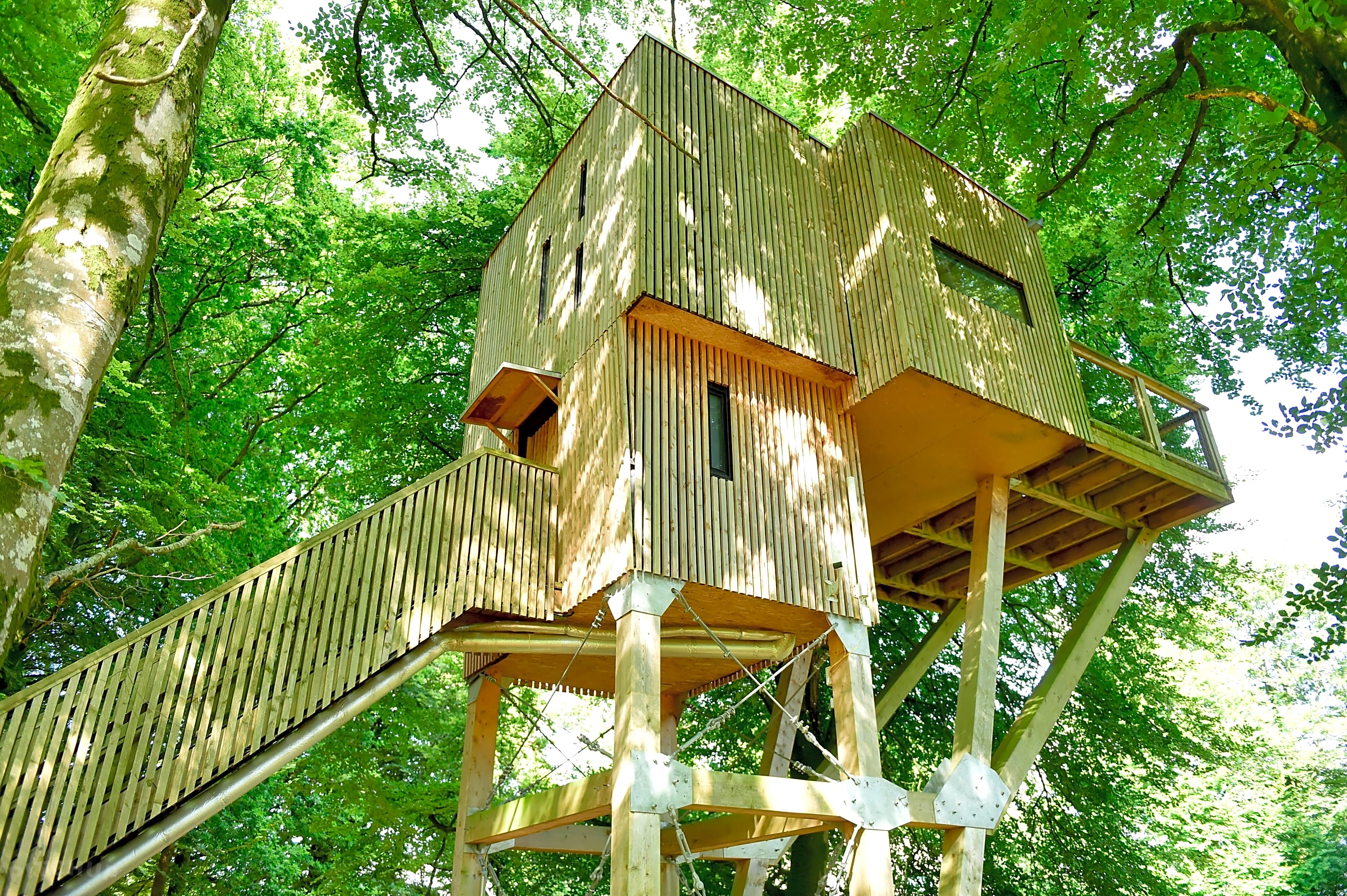 Cabane Dans Les Arbres Saint Sever Calvados L'Etape en ForêtSaint-Sever-Calvados, Calvados - Pitchup®