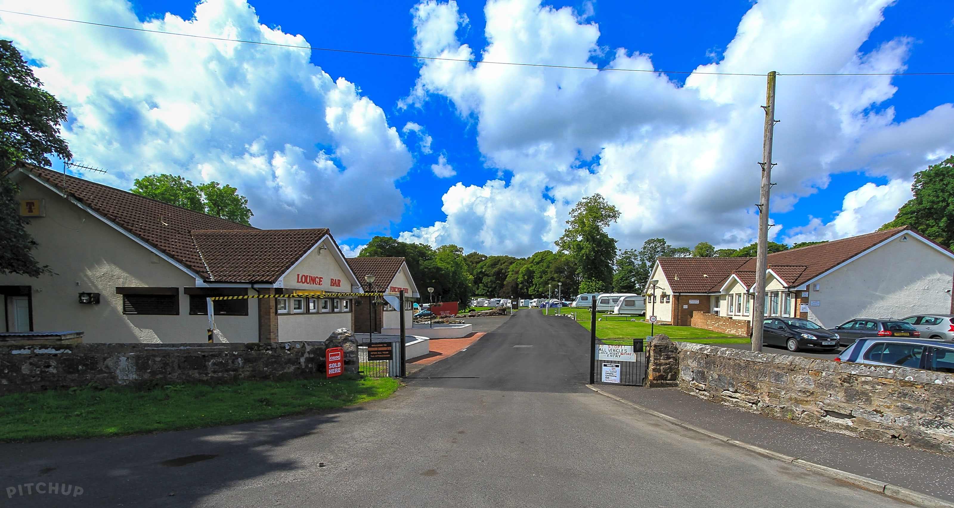 Muirkirk Caravan Site, Muirkirk, Ayrshire