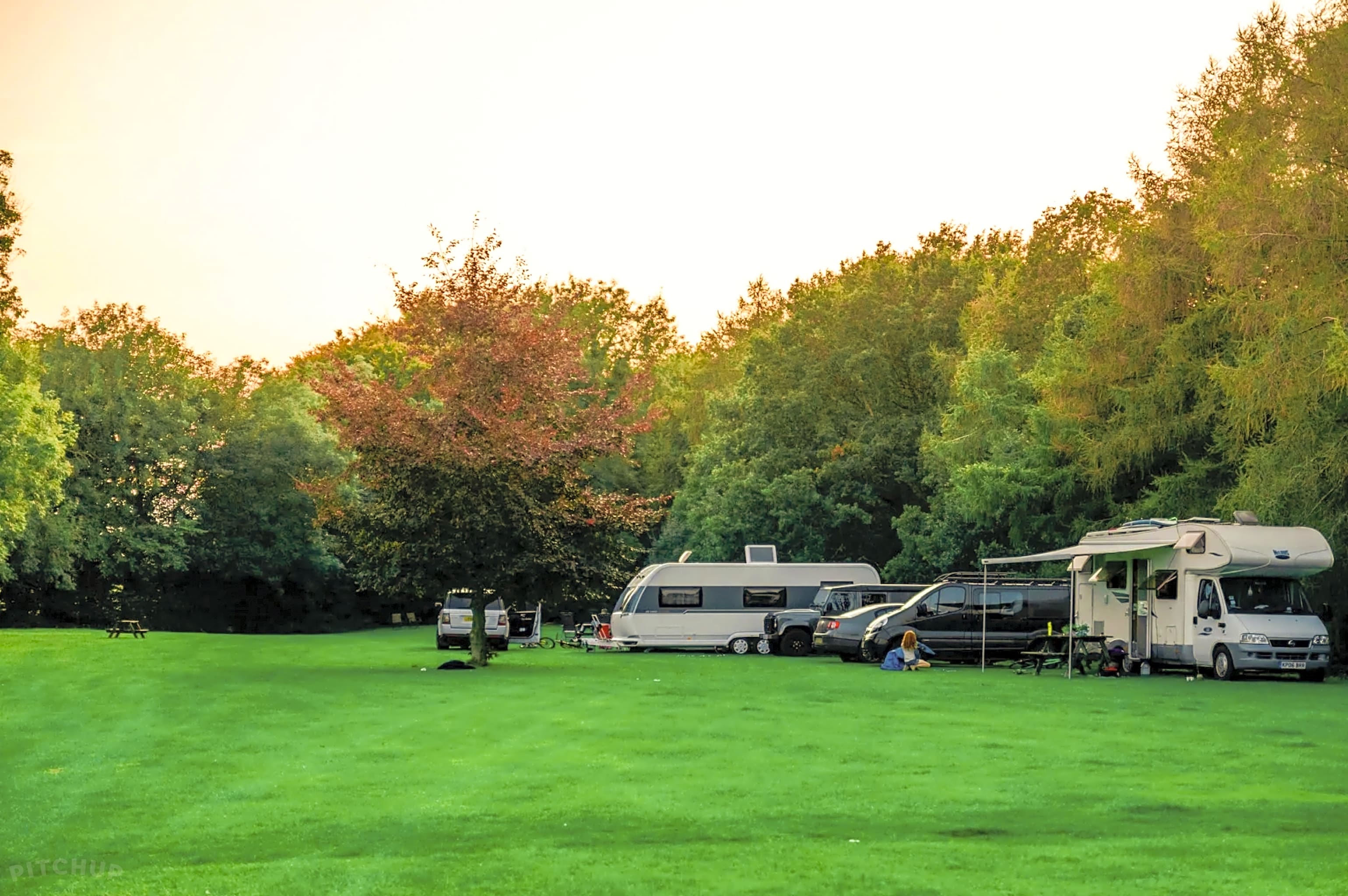 Pitch up caravan sites shop