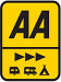 3 stjerner fra AA (Den britiske bilistsammenslutning)