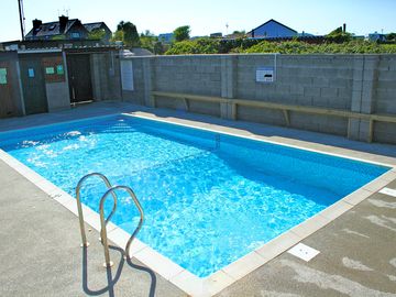 Our open air heated swimming pool