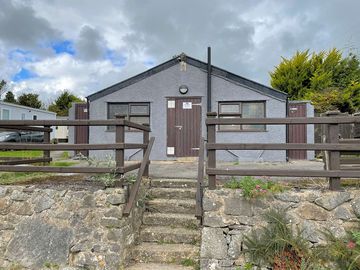 Shower and toilet block
