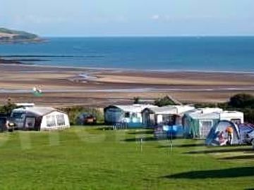 Dafarn rhos caravan and camping site main field