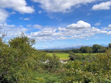 View towards snowdonia